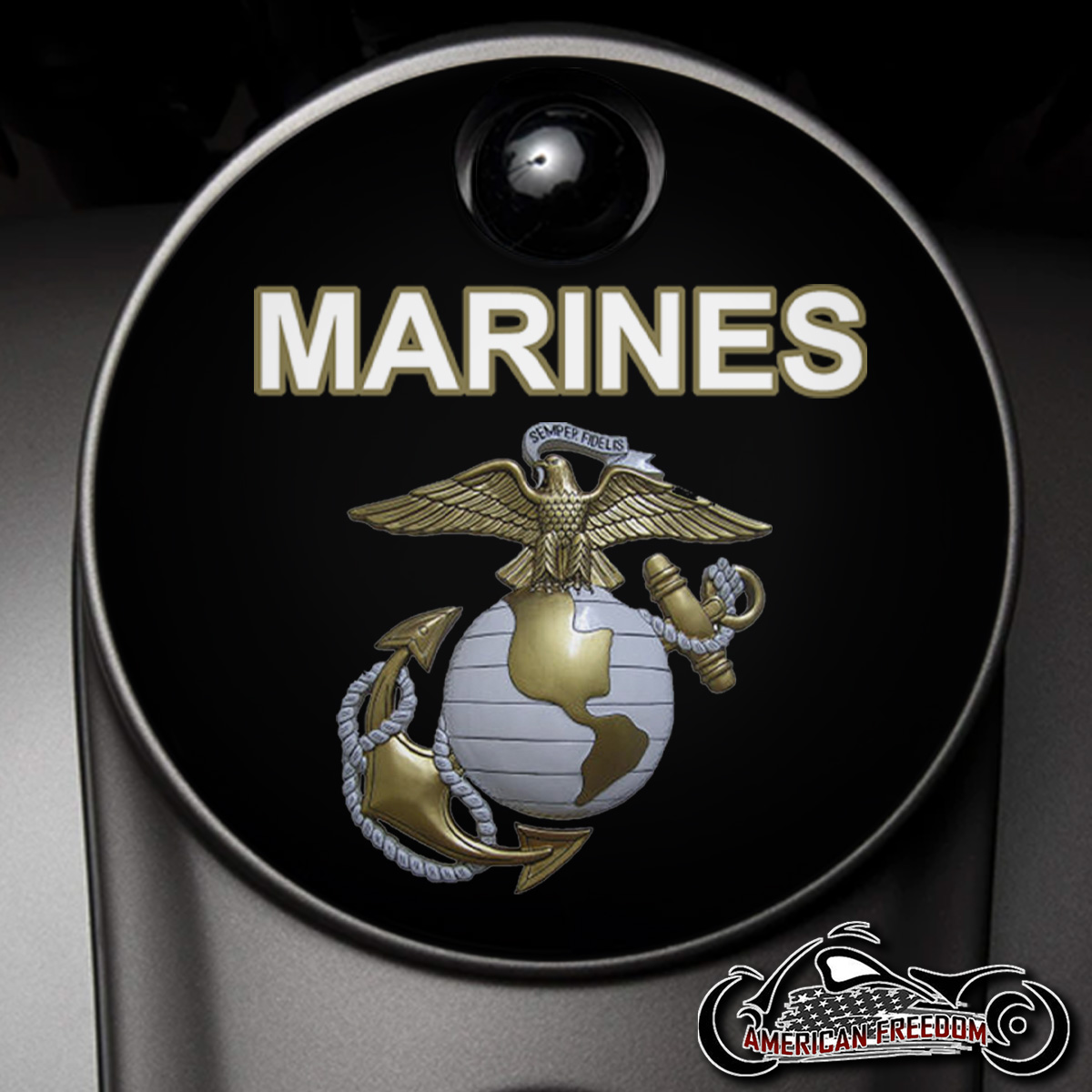 Custom Fuel Door - Marines 1